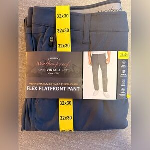 Weatherproof Men's Dark Blue Flex Chinos